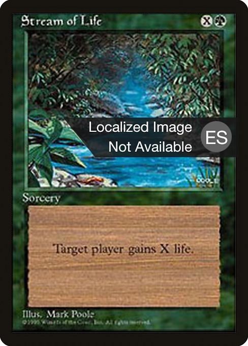 Stream of Life from Fourth Edition Foreign Black Border