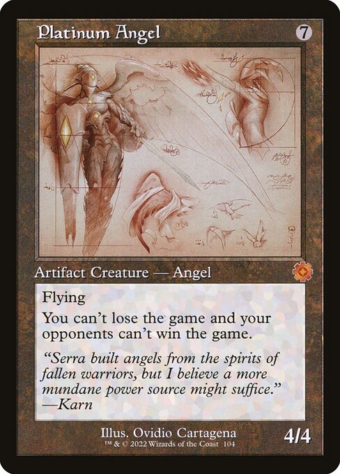 Platinum Angel highlighted card art