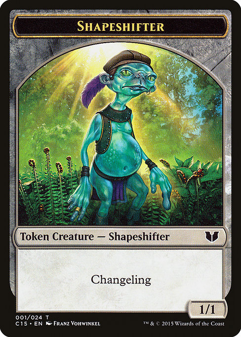 Shapeshifter from Commander 2015 Tokens
