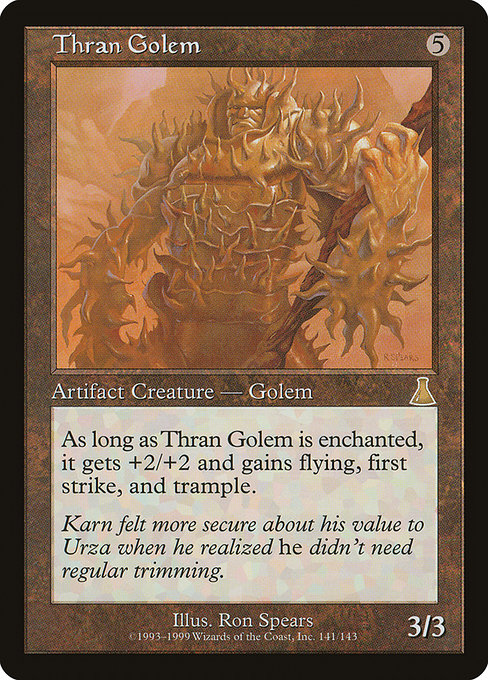 Thran Golem from Urza's Destiny