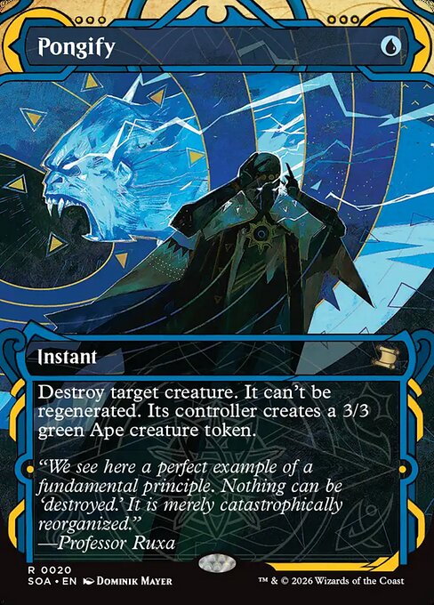 Pongify highlighted card art