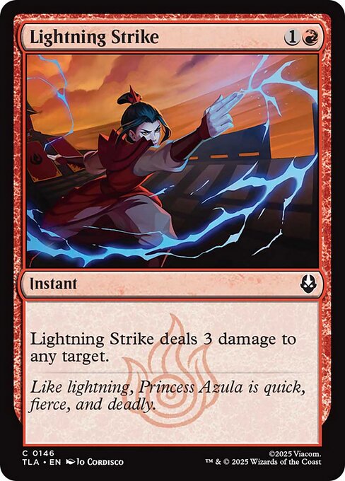 Lightning Strike highlighted card art