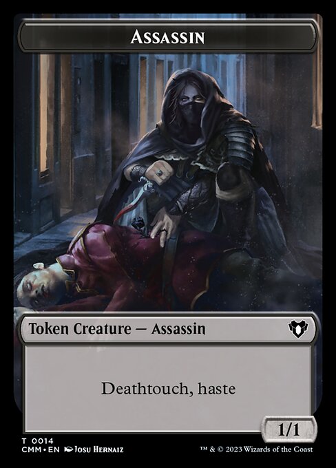 Assassin from Commander Masters Tokens
