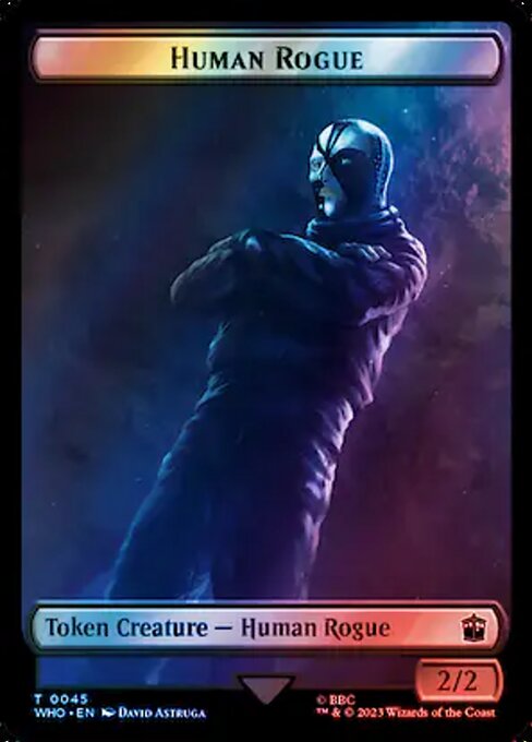 Human Rogue from Doctor Who Tokens