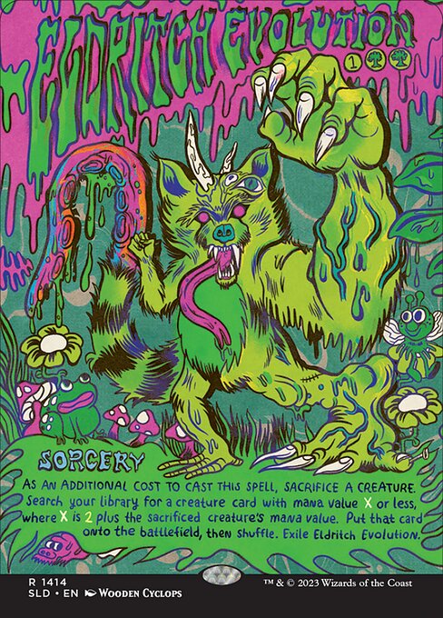 Eldritch Evolution from Secret Lair Drop