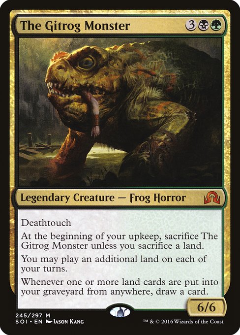 The Gitrog Monster from Shadows over Innistrad