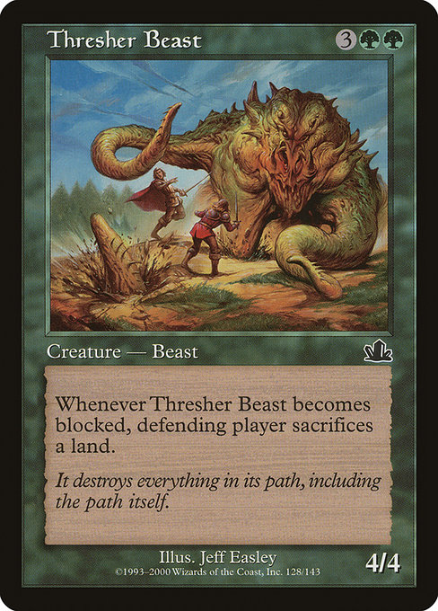 Thresher Beast highlighted card art