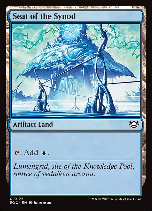 Seat of the Synod highlighted card art