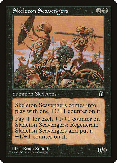 Skeleton Scavengers highlighted card art