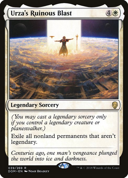 Urza's Ruinous Blast from Dominaria