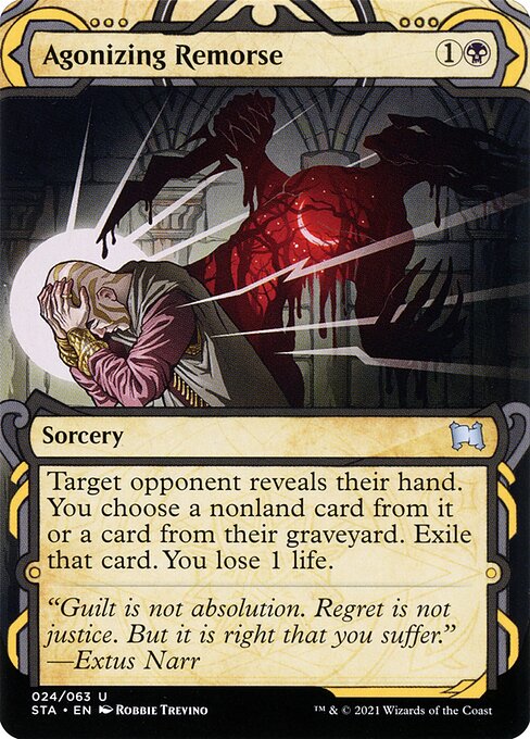 Agonizing Remorse highlighted card art