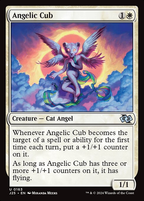 Angelic Cub highlighted card art