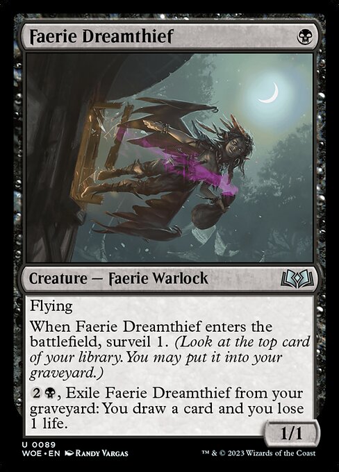 Faerie Dreamthief from Wilds of Eldraine