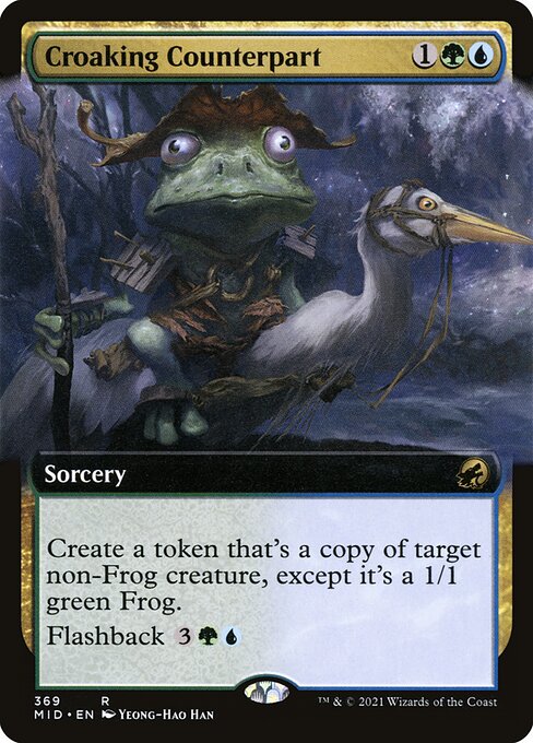 Croaking Counterpart from Innistrad: Midnight Hunt