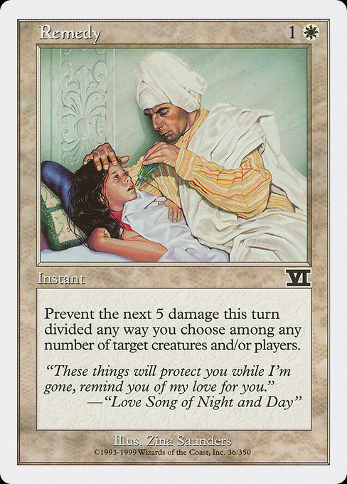 Remedy from Classic Sixth Edition
