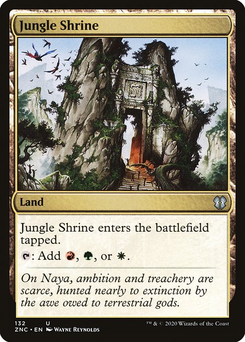 Jungle Shrine from Zendikar Rising Commander