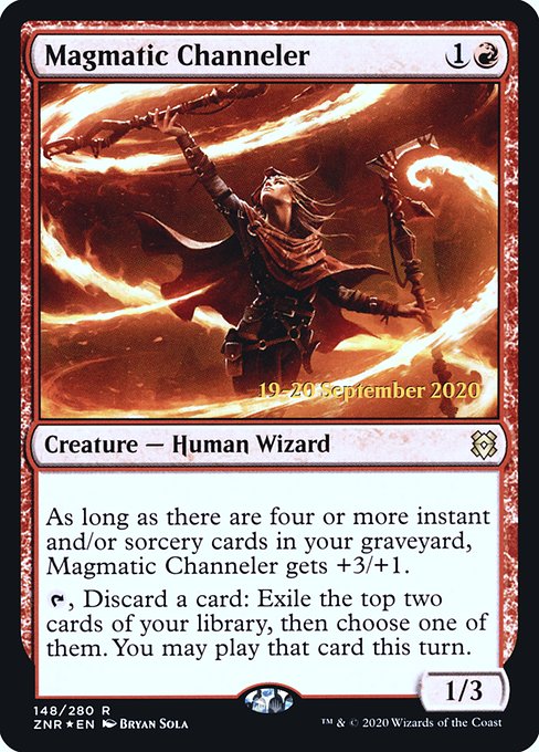 Magmatic Channeler from Zendikar Rising Promos