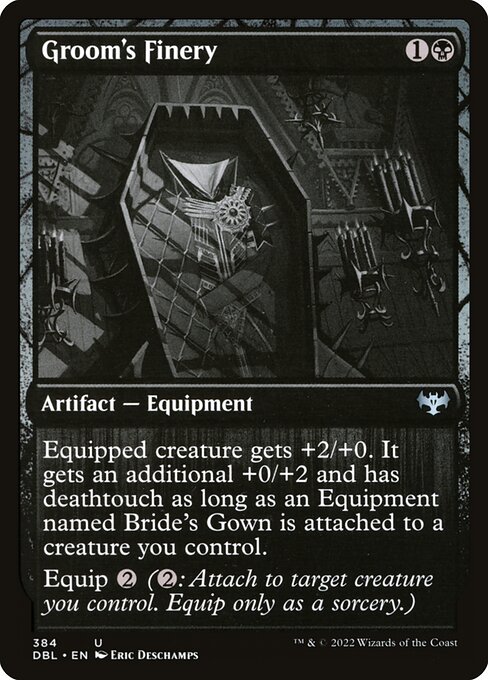 Groom's Finery highlighted card art