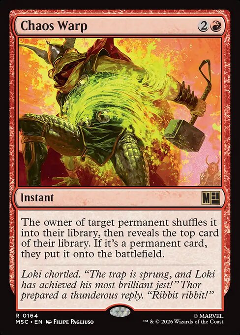 Chaos Warp from Marvel Super Heroes Commander
