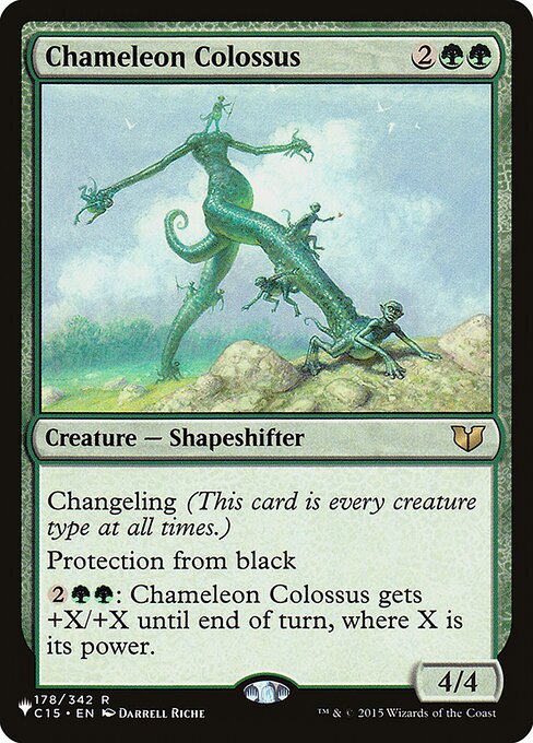 Chameleon Colossus highlighted card art