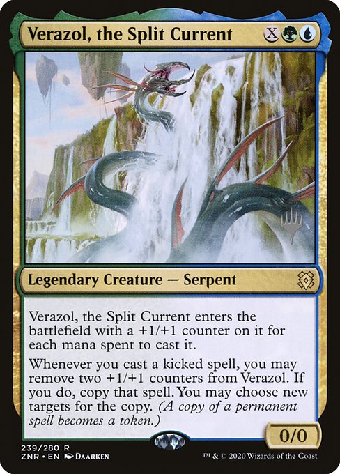 Verazol, the Split Current from Zendikar Rising Promos