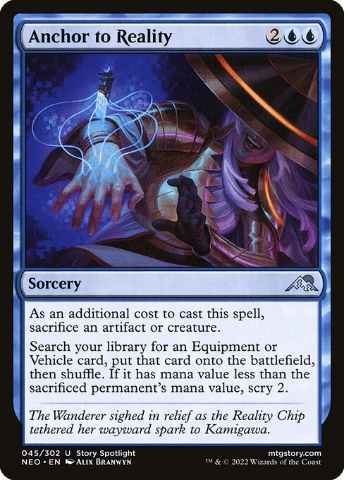 Anchor to Reality highlighted card art