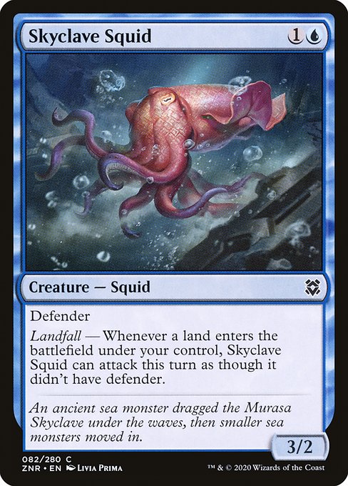 Skyclave Squid from Zendikar Rising