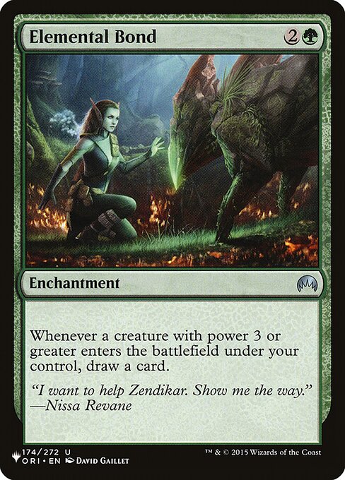 Elemental Bond from The List