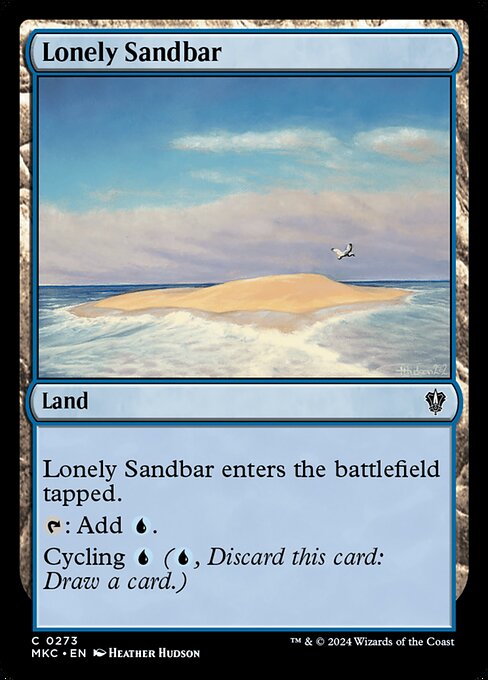 Lonely Sandbar from Murders at Karlov Manor Commander