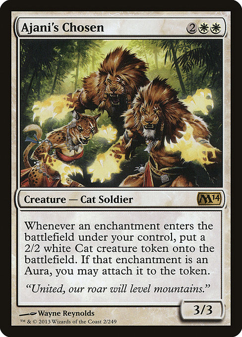 Ajani's Chosen from Magic 2014