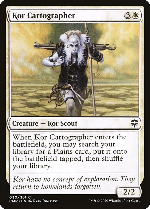 Kor Cartographer from Commander Legends