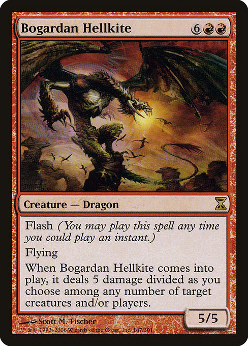 Bogardan Hellkite from Time Spiral
