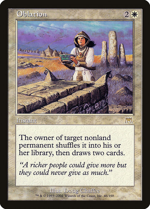 Oblation from Onslaught