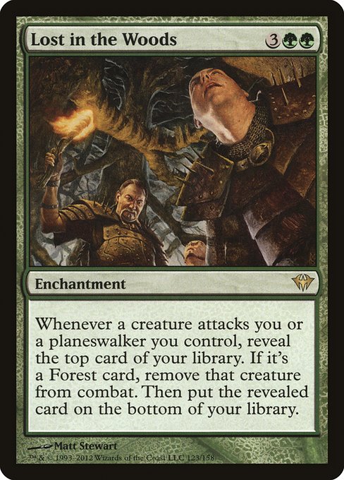Lost in the Woods highlighted card art