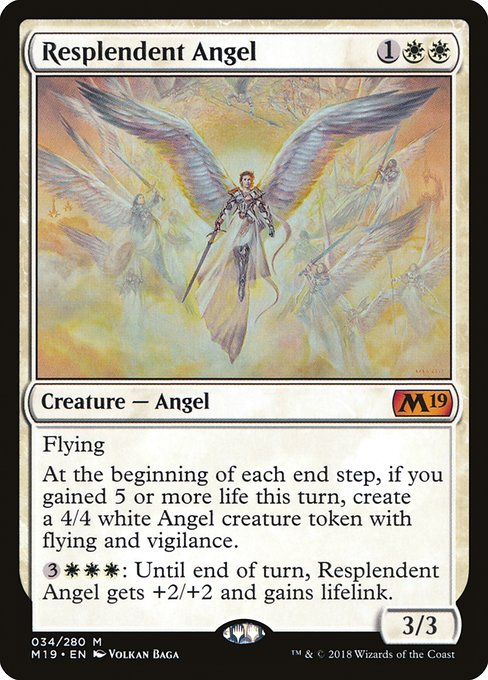 Resplendent Angel from Core Set 2019