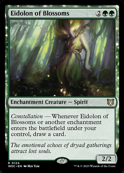 Eidolon of Blossoms highlighted card art