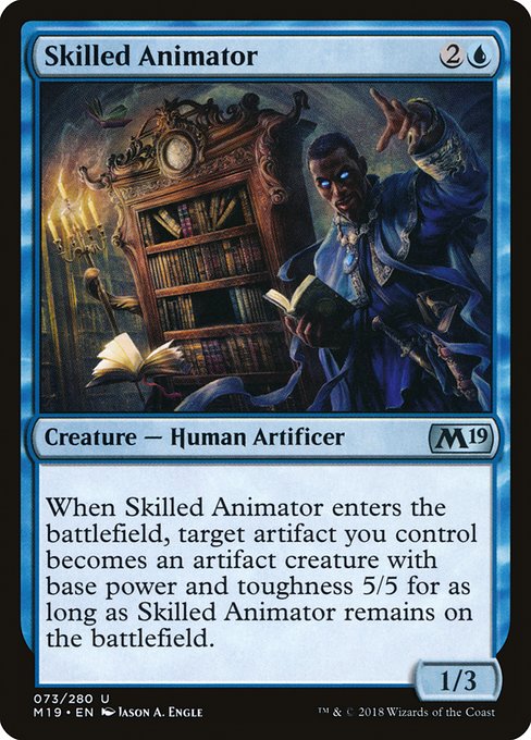 Skilled Animator from Core Set 2019