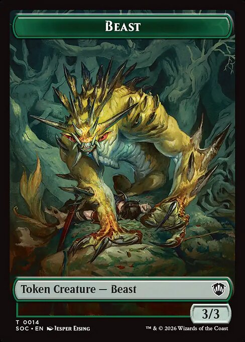 Beast highlighted card art