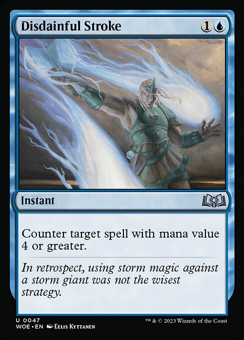 Disdainful Stroke from Wilds of Eldraine