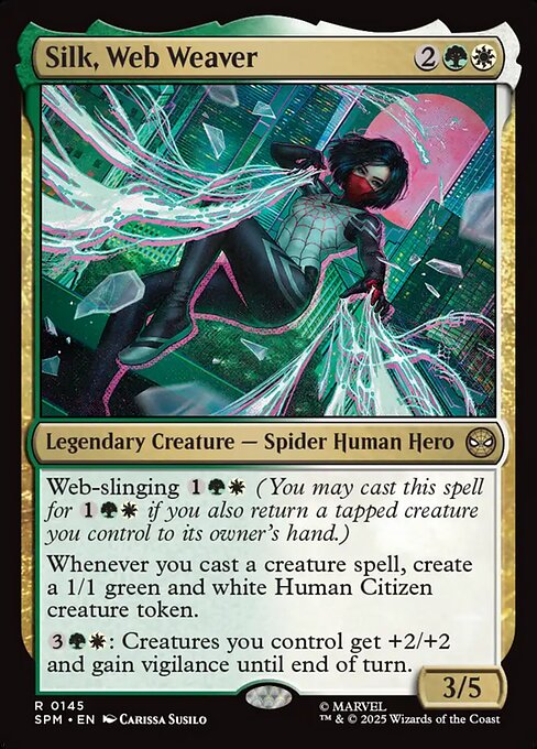 Silk, Web Weaver highlighted card art