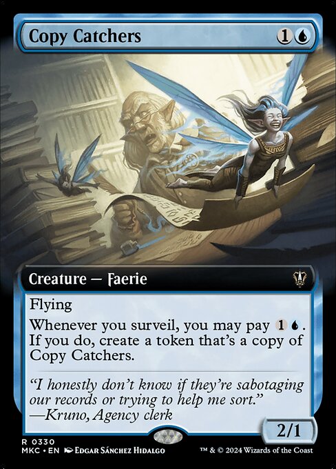 Copy Catchers highlighted card art