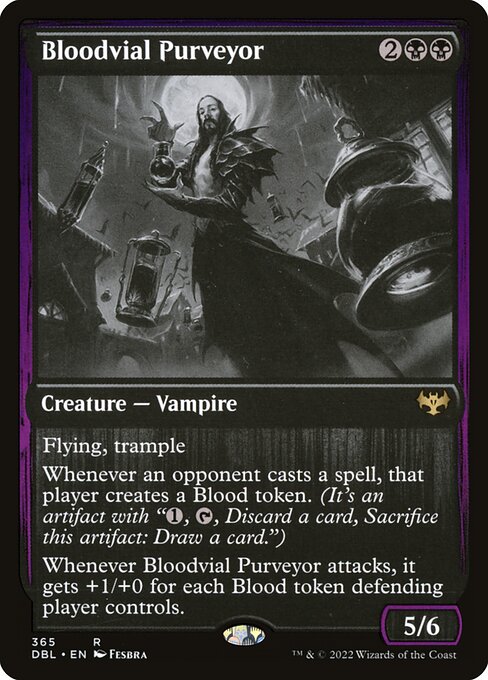 Bloodvial Purveyor highlighted card art