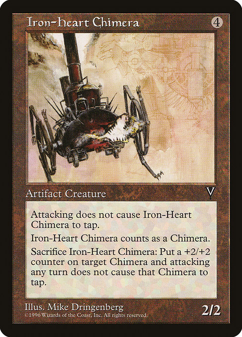 Iron-Heart Chimera highlighted card art