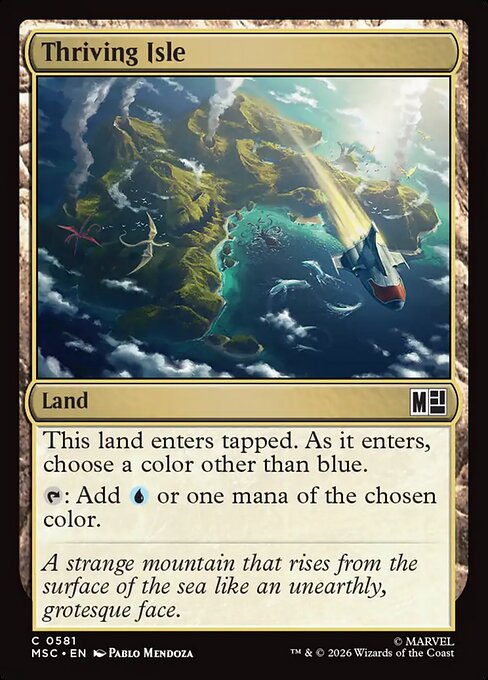 Thriving Isle from Marvel Super Heroes Commander