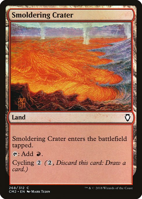 Smoldering Crater from Commander Anthology Volume II