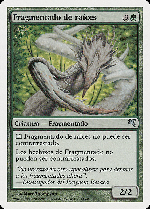 Root Sliver from Salvat 2005