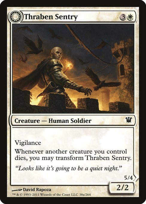 Thraben Sentry // Thraben Militia from Innistrad