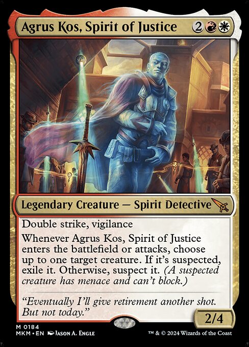 Agrus Kos, Spirit of Justice from Murders at Karlov Manor