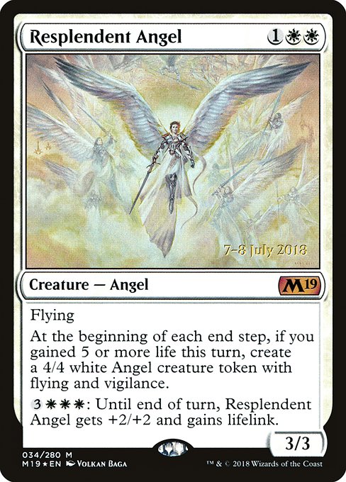 Resplendent Angel from Core Set 2019 Promos