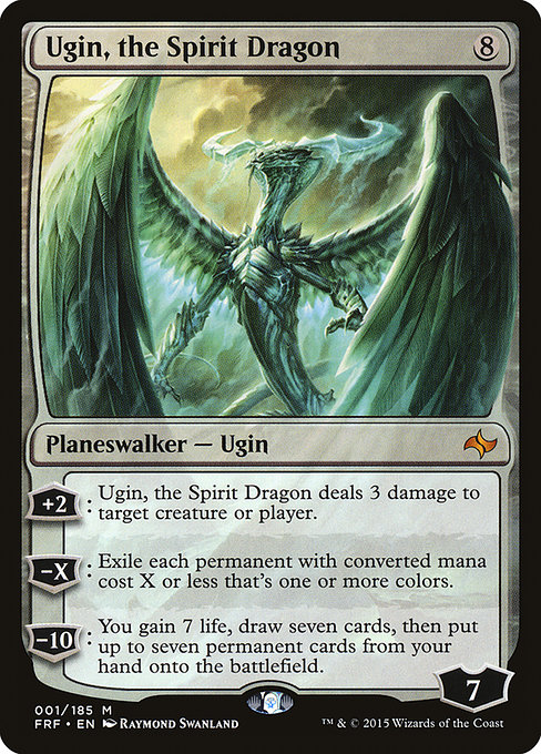 Ugin, the Spirit Dragon from Fate Reforged